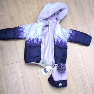 Lavender Faux Fur Jacket